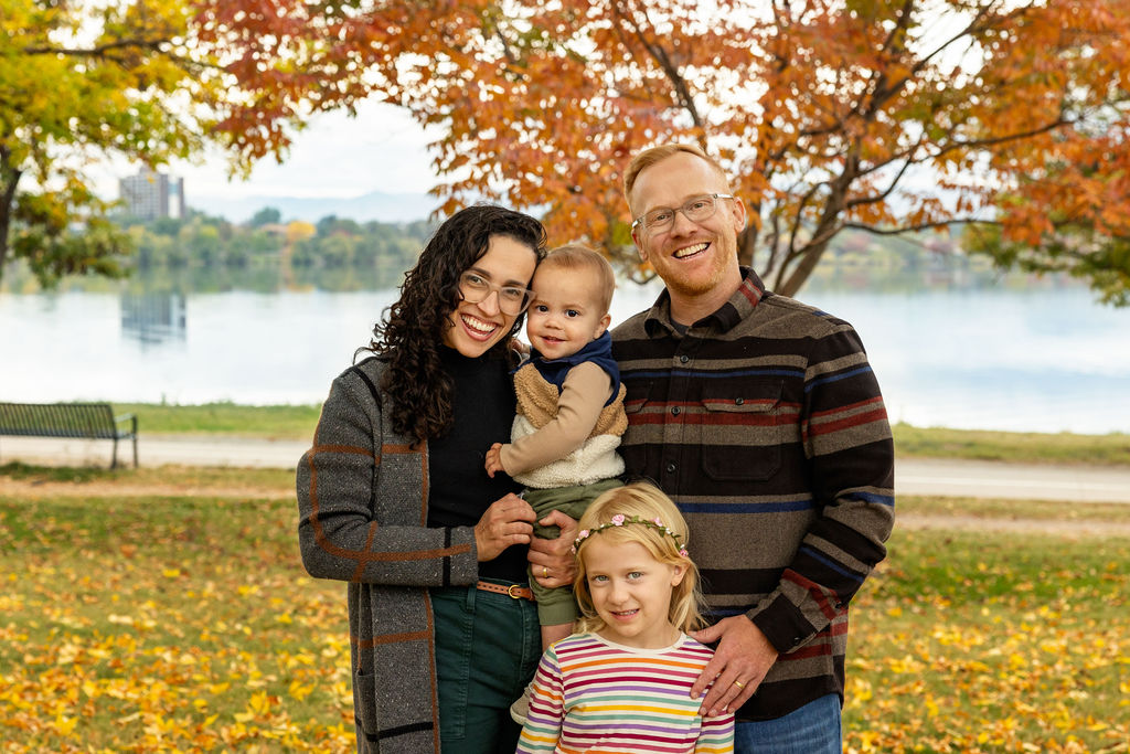 Robin Gerlach with his family